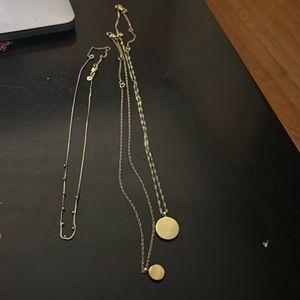 Madewell stacking necklace set